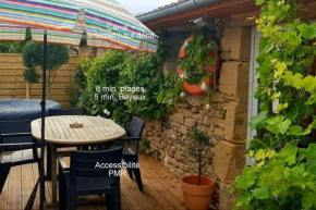 L'Ancre du Bessin - Proximité Bayeux et plages du débarquement - D-DAY - Spa en option - Accessible PMR